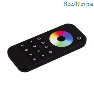 Пульт Arlight SMART-SPI-801-52-8SC-RGBW-SUF Black (3V, 2.4G) (IARL, IP20 Пластик) 059249