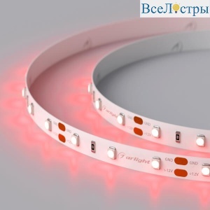 Светодиодная лента Arlight RT-A60-8mm 12V Red (4.8 W/m, IP20, 2835, 5m) 010526(2)