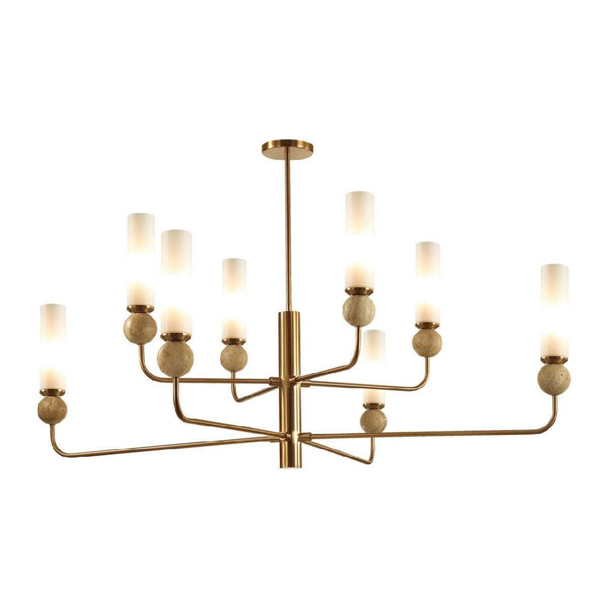 люстра на штанге odeon light lolla 6625/8