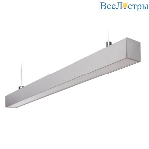 Линейный светодиодный светильник Uniel ULO-K10D 52W/4000K/L125 IP65 Silver UL-00012023