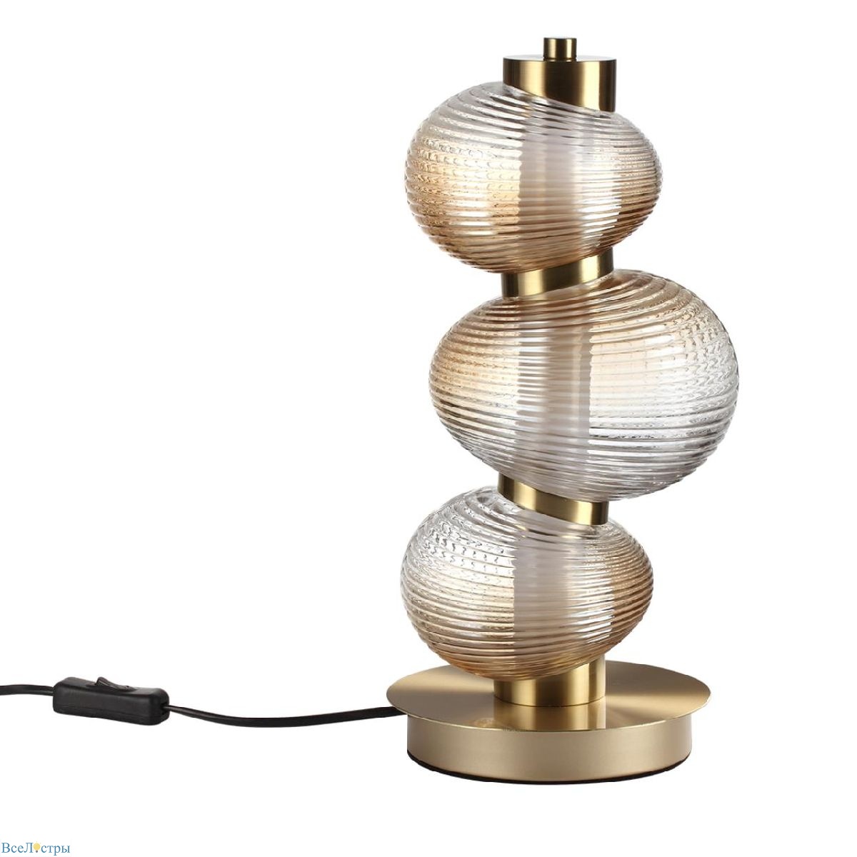 настольная лампа odeon light l-vision bruco 5095/12tl
