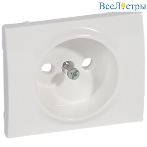 Лицевая панель Legrand Galea Life розетки 2К белая 777026