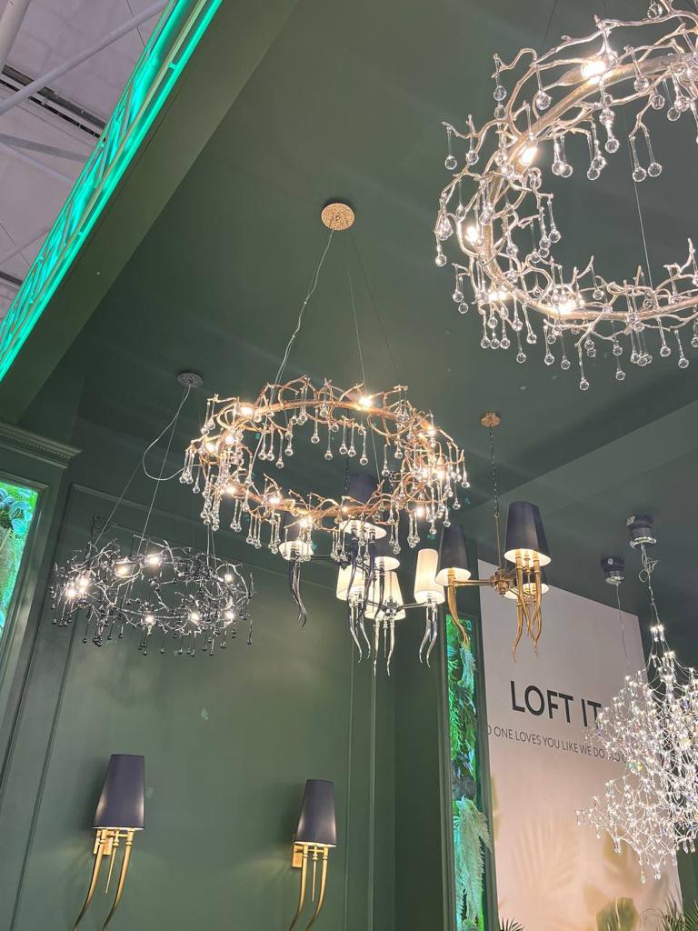 подвесная люстра loft it bijout 10068/800 sg