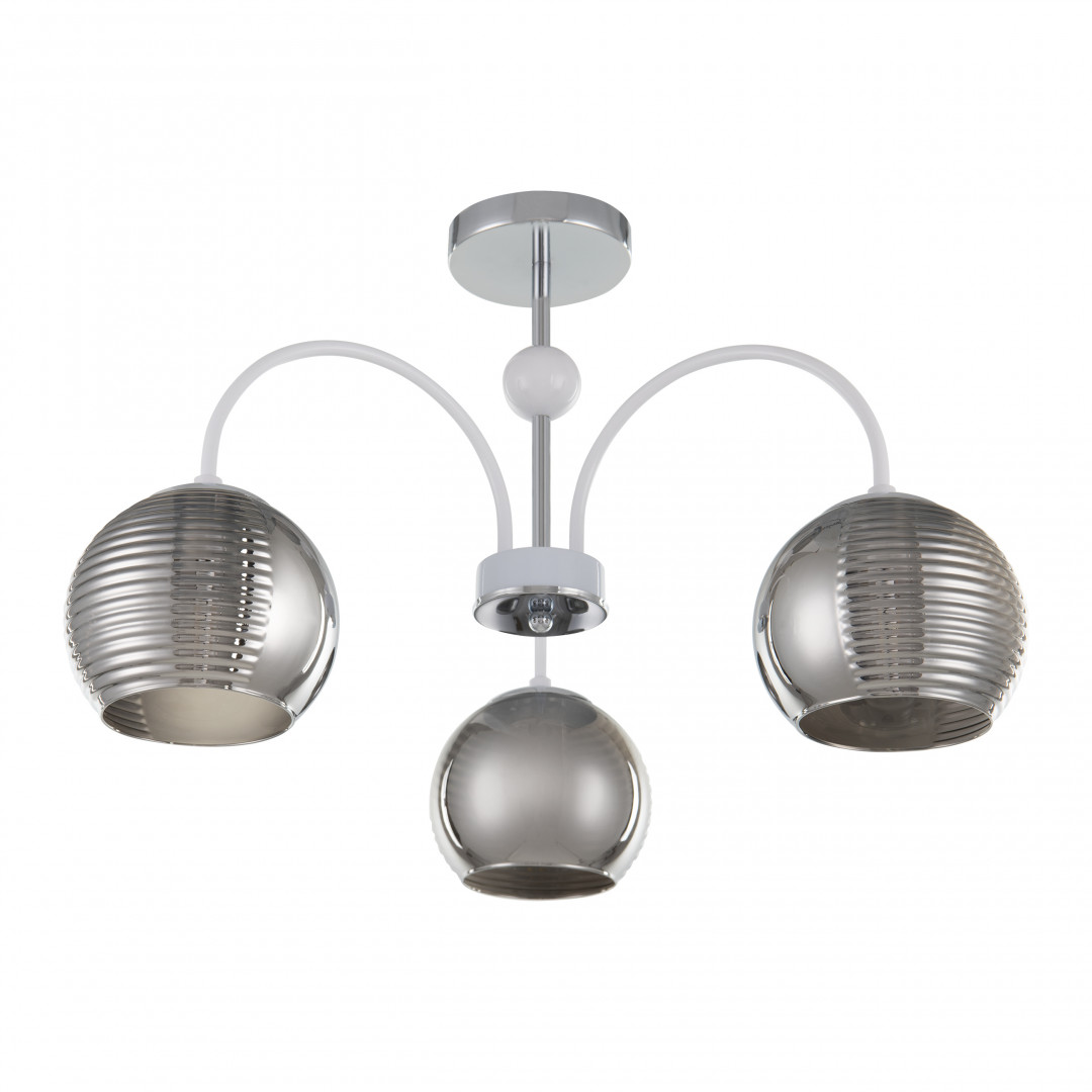 люстра на штанге arte milano napoli 320719/3 cr+wh