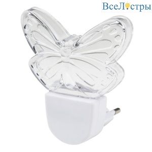 Светильник-ночник Uniel DTL-315 Бабочка/White UL-00007049