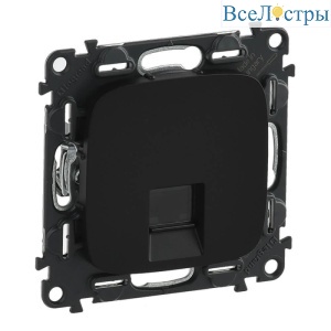 Информационная розетка RJ45 Legrand Valena Allure антрацит 753950