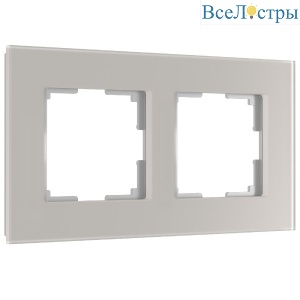 Рамка двухместная Werkel Senso W0023117 4690389206405 a067415