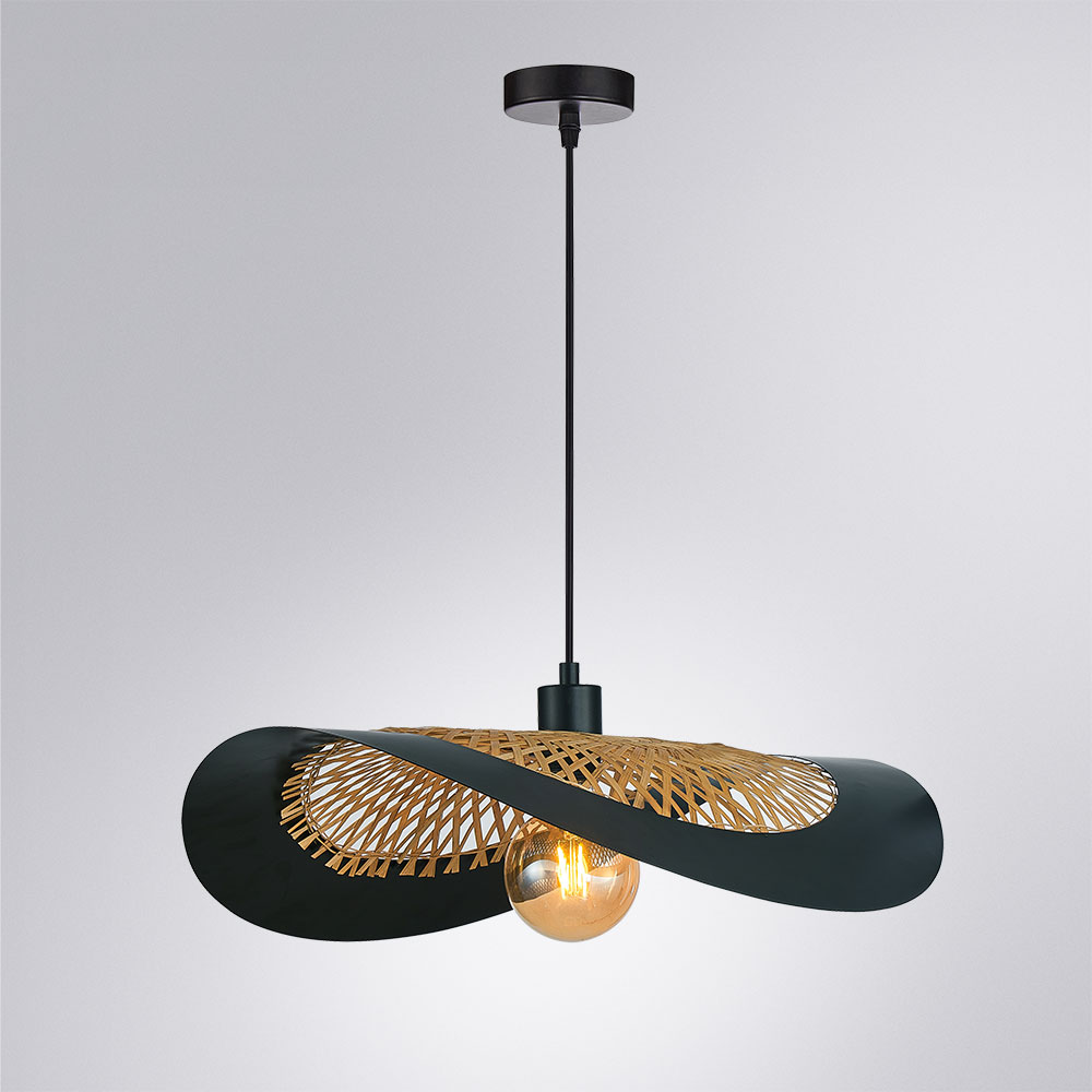 подвесной светильник arte lamp woodstock a7059sp-1bk