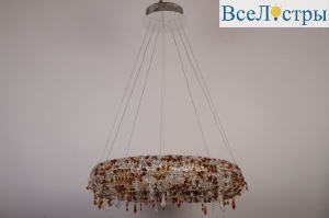 Подвесная люстра Abrasax L.8301-8 BROWN