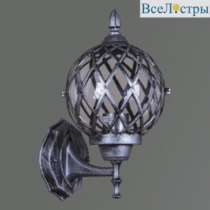 Уличный настенный светильник Reluce 09018-0.2-001SW BKSL