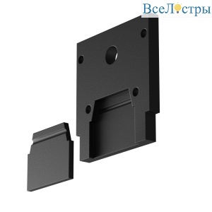 Торцевая заглушка для магнитного шинопровода потолок Maytoni Technical Exility ClipLine TRA034EC-SCCL-42B