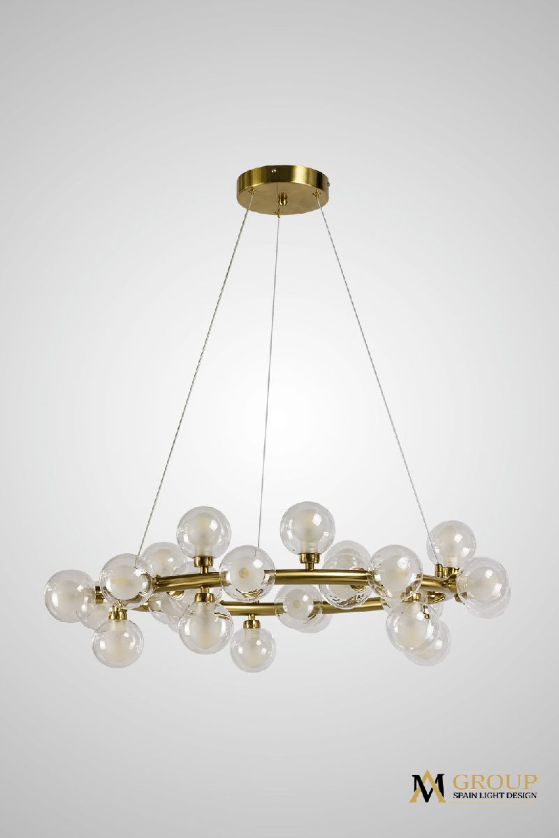 подвесная люстра am group am470 d700 polished gold