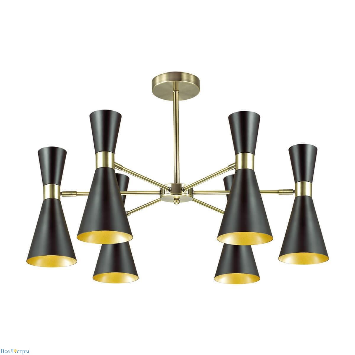 люстра на штанге lumion quinn 3662/6c