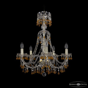 Подвесная люстра Bohemia Ivele Crystal 1410/5/195/XL-66 G V1003