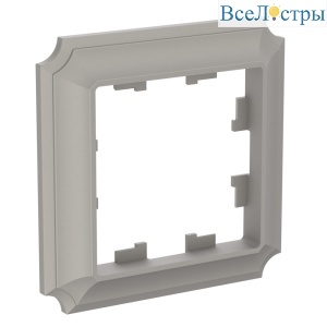 Рамка 1-ая Systeme Electric AtlasDesign Antique Шампань ATN100501