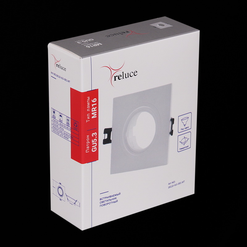 точечный светильник reluce 16110-9.0-001 wt