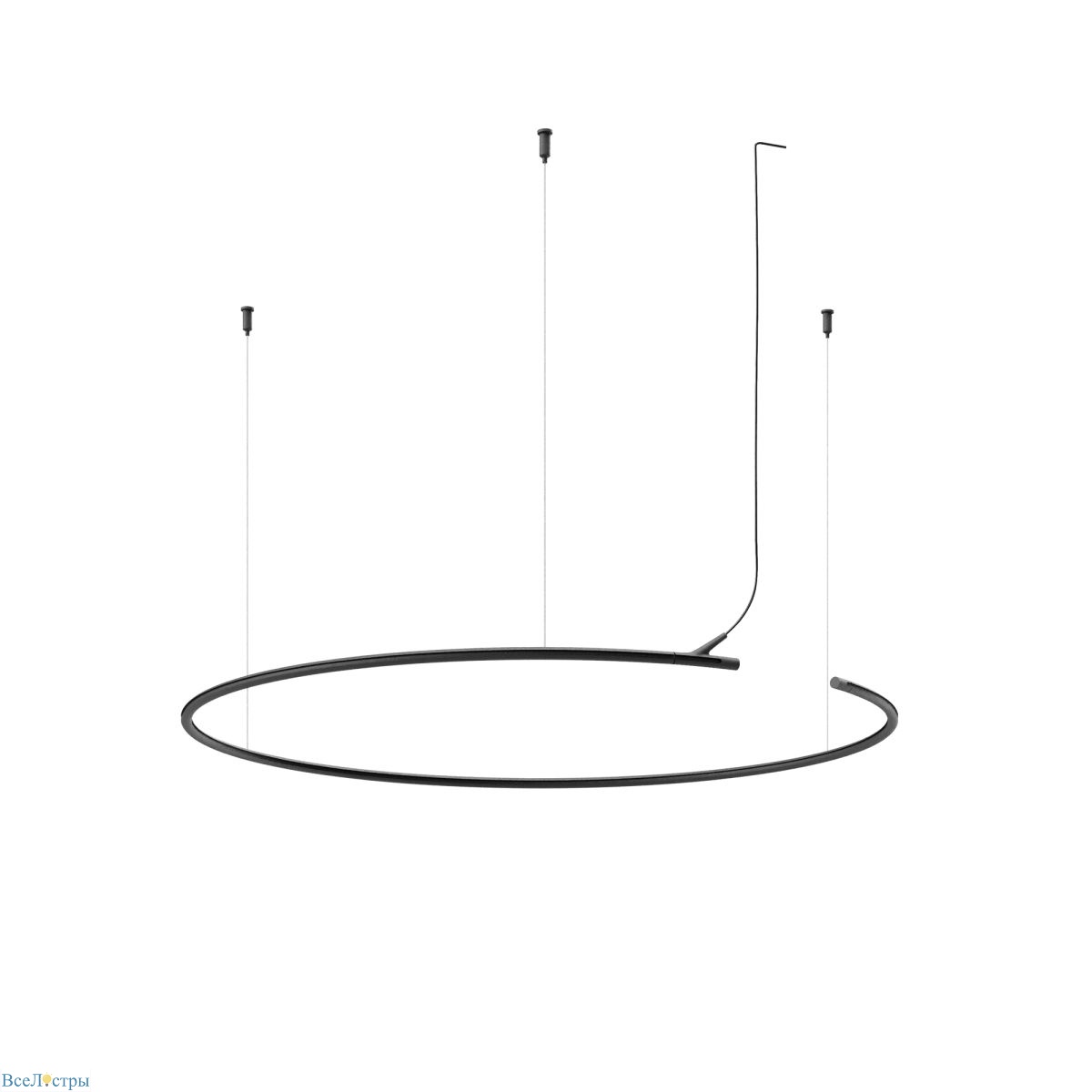 шинопровод maytoni technical busbar trunkings arity trx233-rh-d800-b