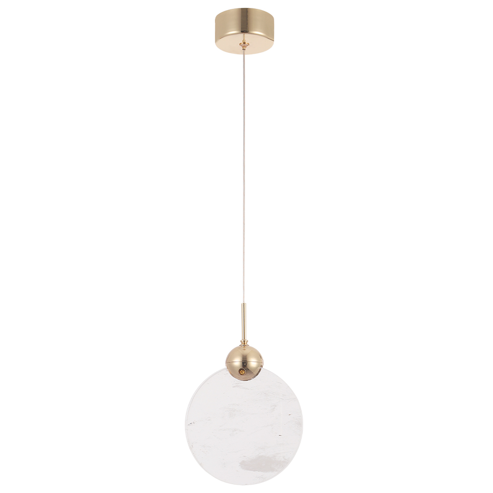 подвесной светильник crystal lux cielo sp3w led gold