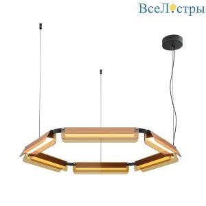 Подвесная люстра Maytoni Flat MOD296PL-L60BC3K