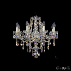 Подвесная люстра Bohemia Ivele Crystal 1415/8/200 G R801