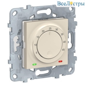 Термостат Schneider Electric Unica New NU550344