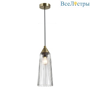 Подвесной светильник Indigo Campana 13028/1P Brass V000507