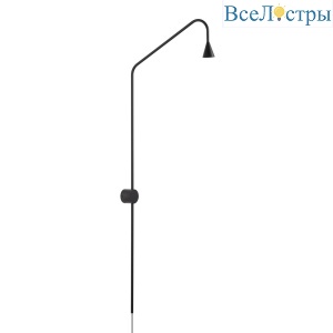 Бра Arlight SP-RINAR-WALL-5W Warm3000 (BK, 36 deg, 230V) (IP20 Металл) 059589