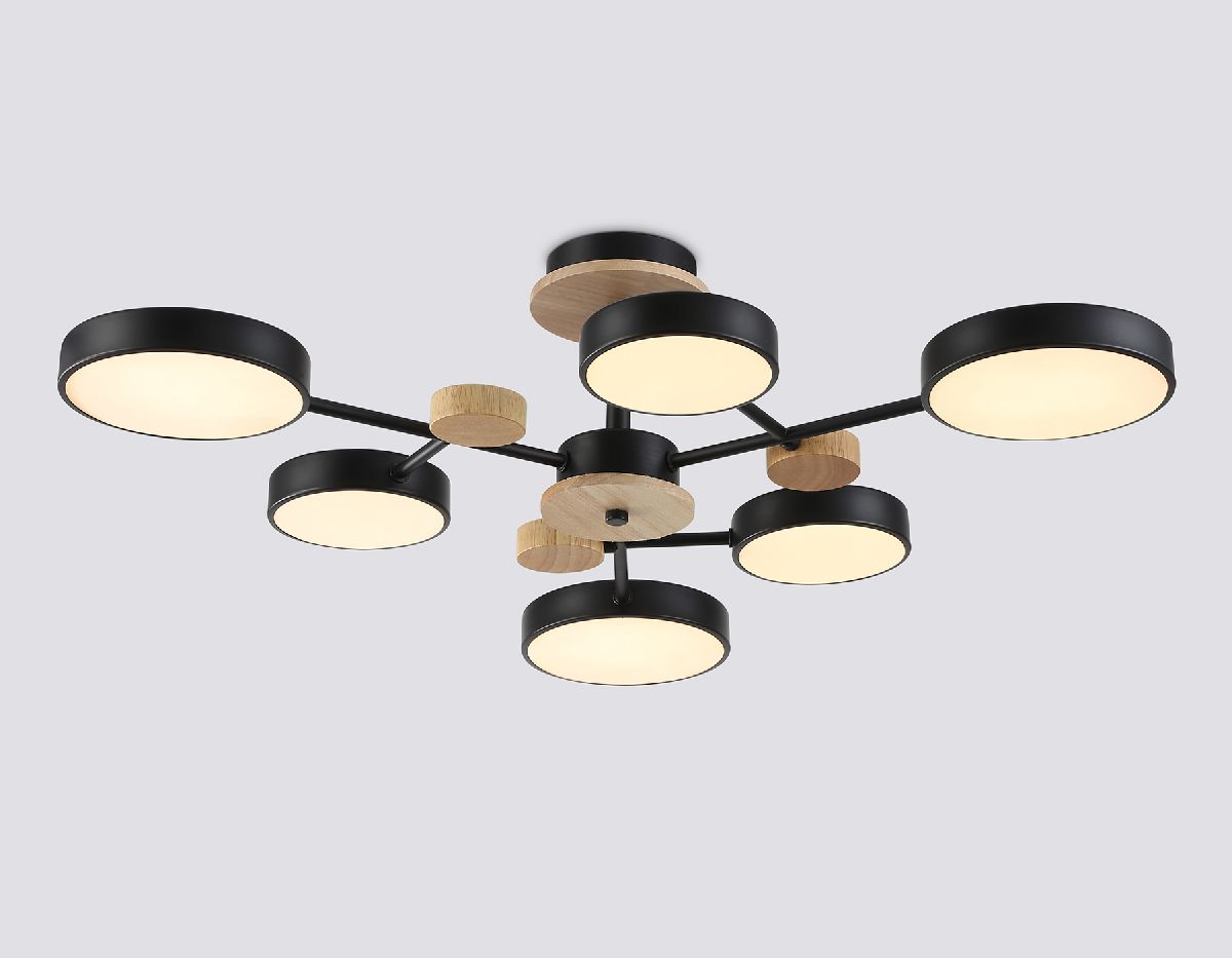 люстра на штанге ambrella light linetech comfort fl4863