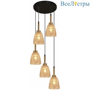 Подвесная люстра Reluce 09011-0.9-05 AMBER