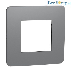 Рамка 1-постовая Schneider Electric Unica New NU280222