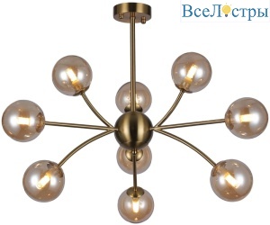 Люстра на штанге Escada Infinity 10164/9PL Copper