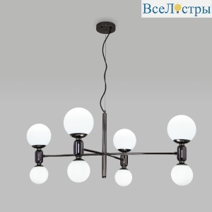 Подвесная люстра Eurosvet Bubble 30182/8 черный жемчуг a063206