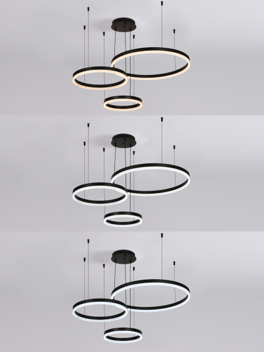 подвесной светильник natali kovaltseva oreol led lamps 81478