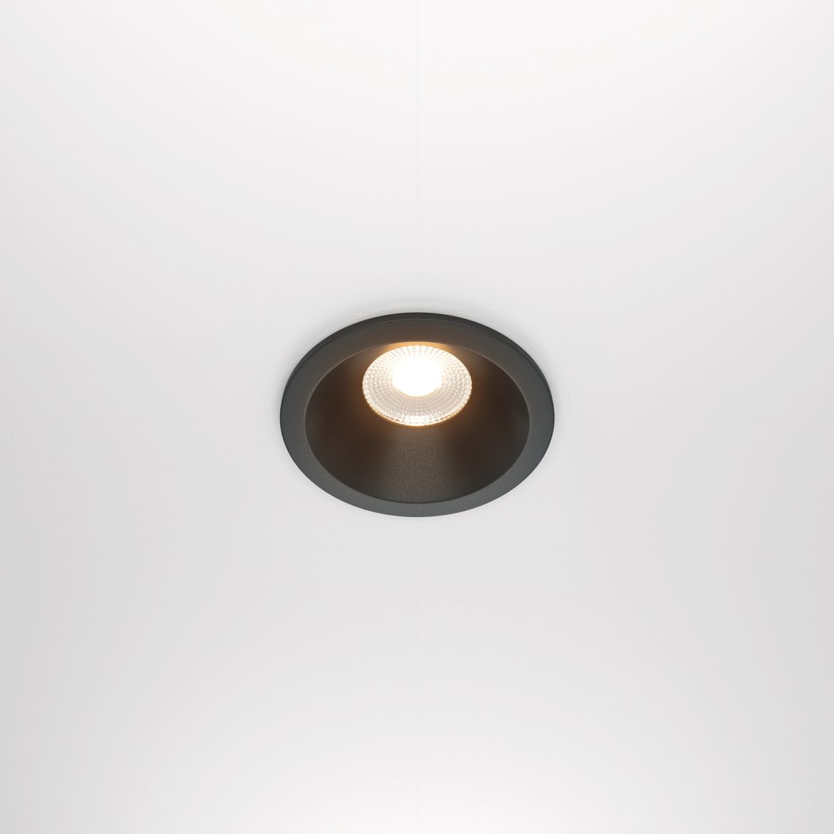 встраиваемый светильник maytoni zoom dl034-01-12w2.7k-b