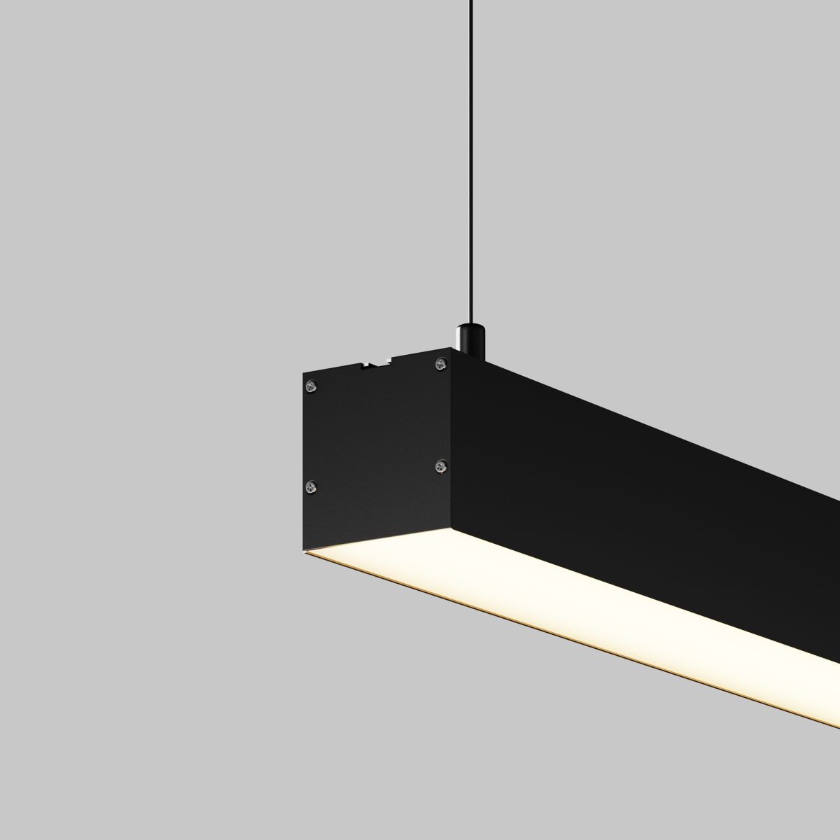 линейный подвесной светильник maytoni technical ll312025