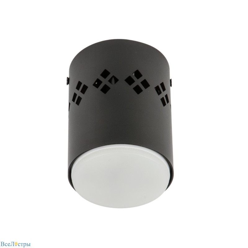 накладной светильник fametto dlc-s616 gx53 black ul-00009785