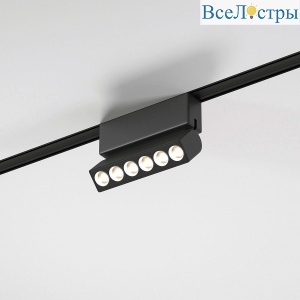Трековый светодиодный светильник Elektrostandard Flat Magnetic Insight 85090/01 черный a063696