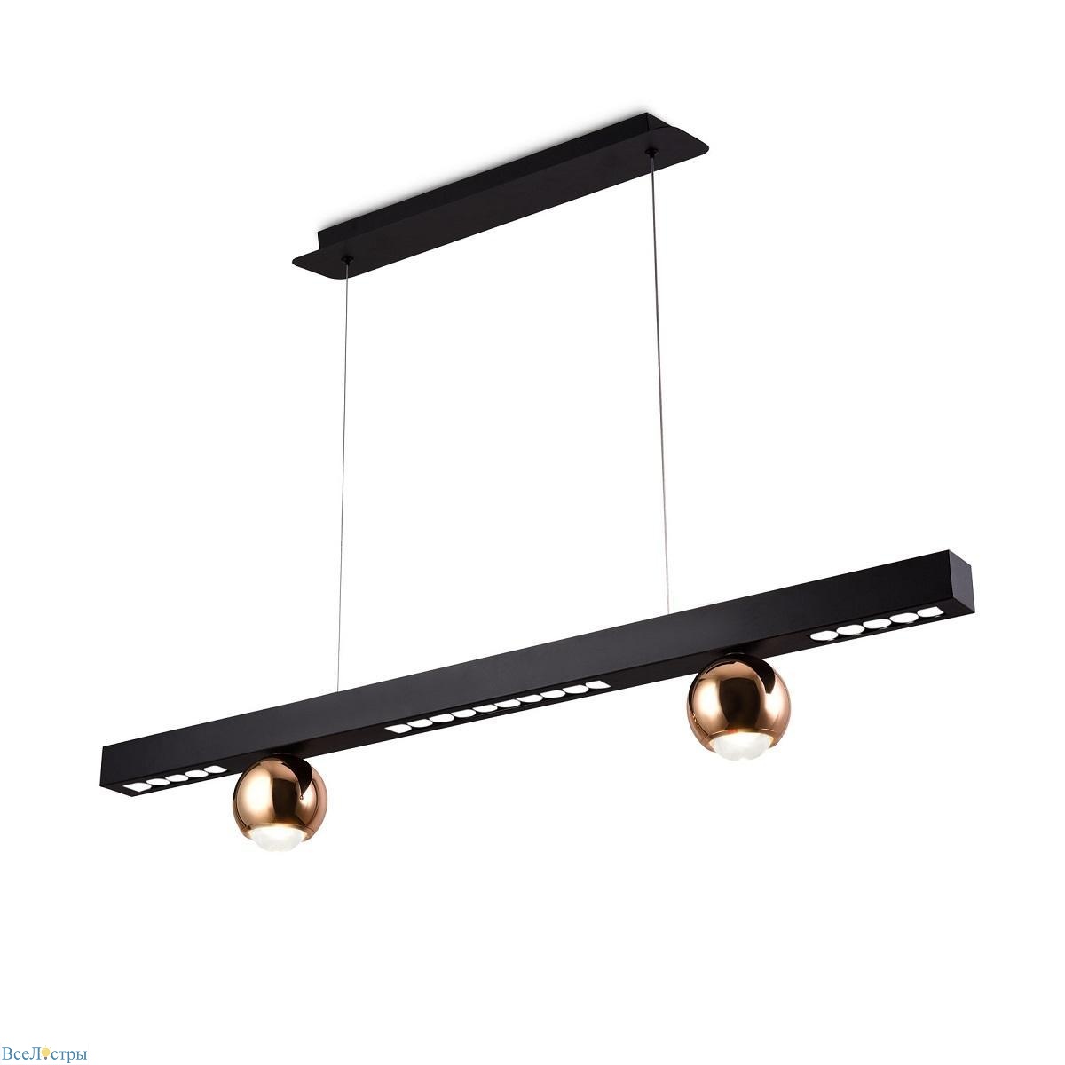 подвесная светодиодная люстра ambrella light comfort linetech fl5956