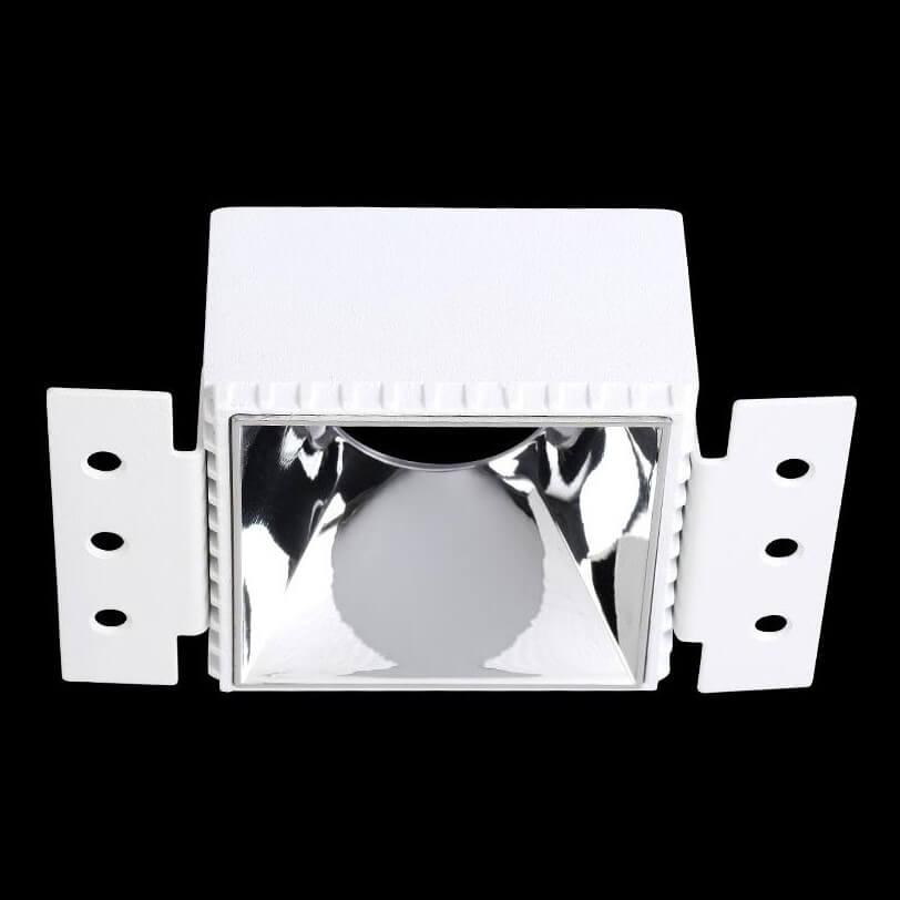 встраиваемый светильник crystal lux clt 051c1 wh-ch