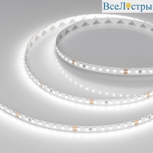 Светодиодная лента Arlight 9,6W/m 128LED/m 2835SMD холодный белый 5M RT-A128-8mm 24V White6000 038755