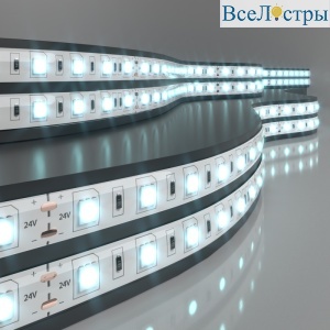 Светодиодная лента Elektrostandard 24V 14,4W 60Led 5050 IP65 холодный белый, 5м 4690389167751