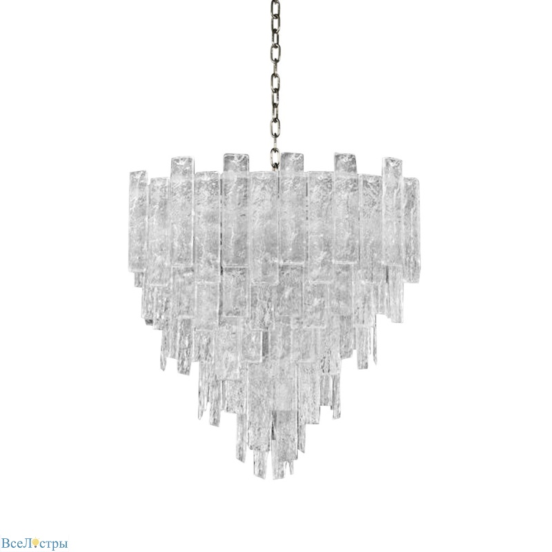 подвесная люстра delight collection 5116-h680 l10 chrome