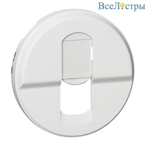 Лицевая панель Legrand Celiane розетки компьютерной RJ45 белая 068251