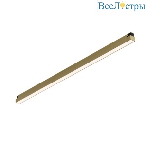Трековый однофазный светильник Denkirs Shine linear DK5752-SB