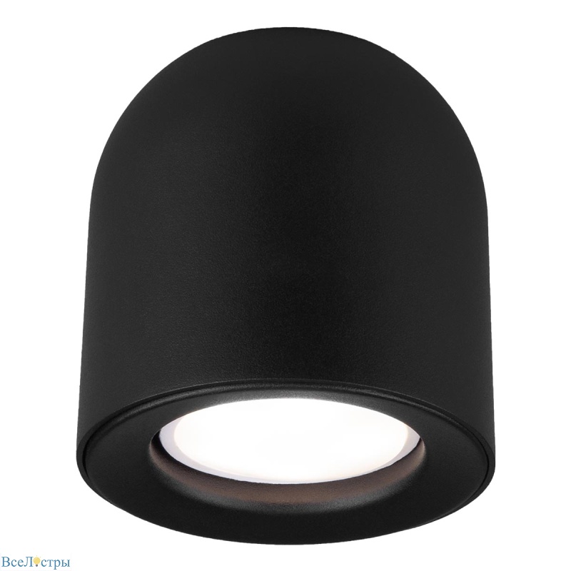 потолочный светильник elektrostandard ogma dln116 gu10 черный 4690389153358