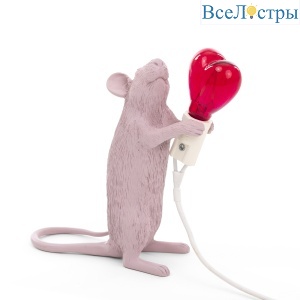 Настольная лампа Mouse Lamp Love Edition USB Seletti