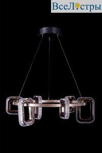 Подвесная люстра Theona LE7701/6 Grey/Black Chrome