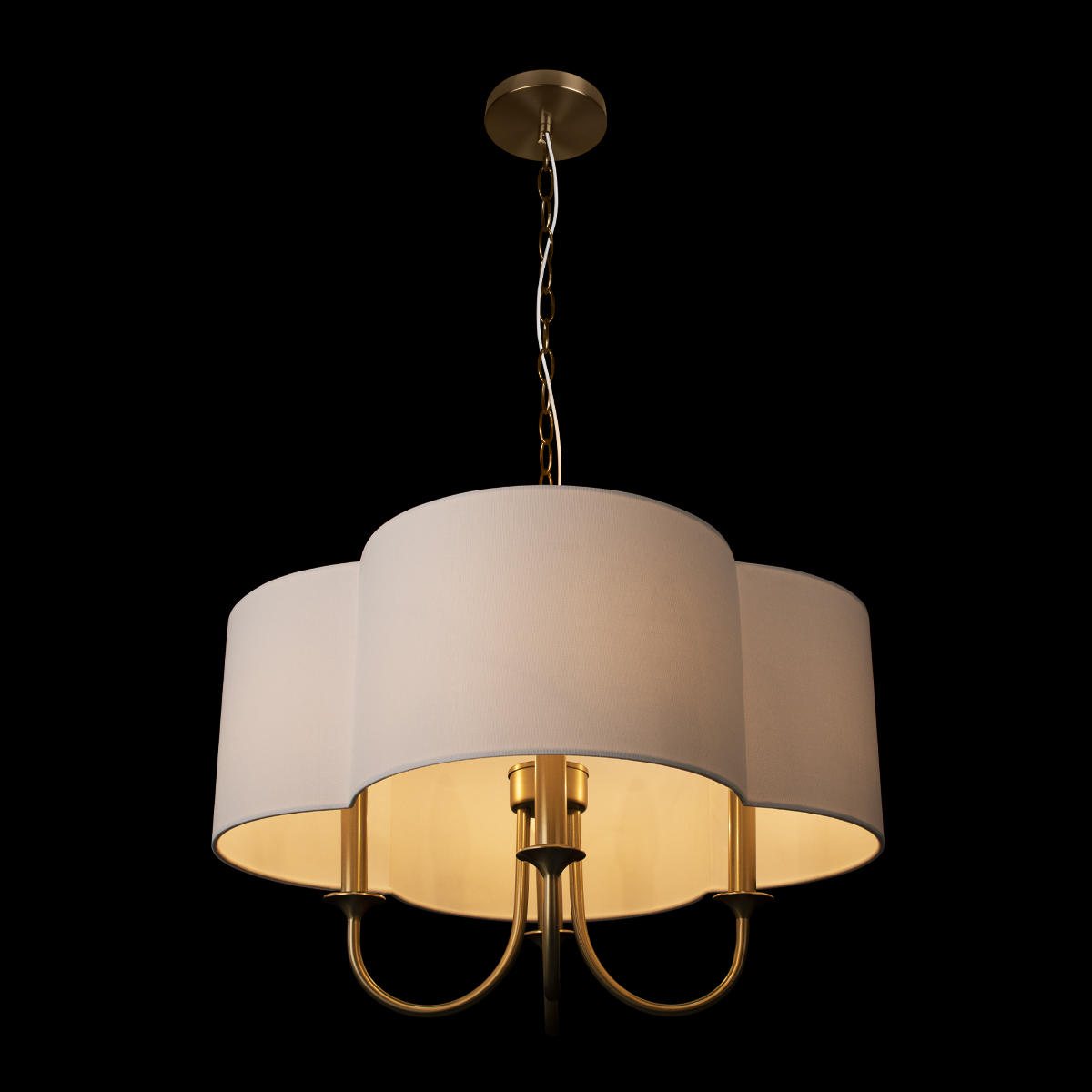 подвесная люстра loft it silence 10303p brass