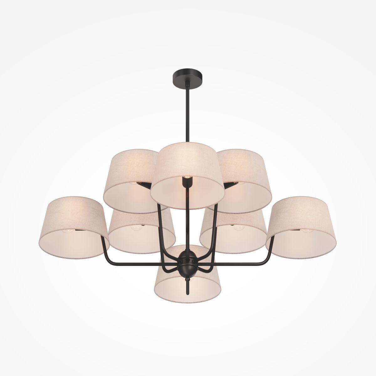 люстра на штанге maytoni modesto mod360pl-08b