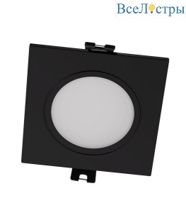 Встраиваемый светильник Denkirs Port DK3102-BK